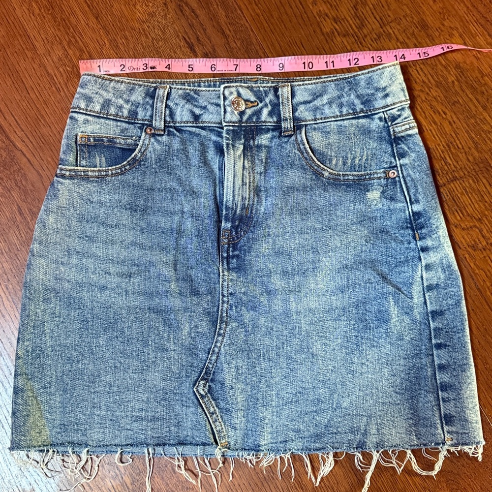 Wild Fable Blue Denim Skirt